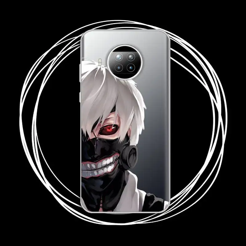 

Tokyo Ghoul Japan Suave Phone Case Transparent for Xiaomi mi Redmi note 10 t 8 9 pro lite 11 Samsung S 8 9 10 20 plus ultra