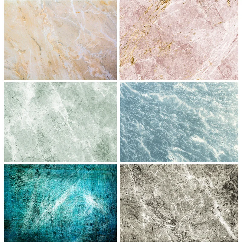 

ZHISUXI Vinyl Custom Photography Backdrops Props Colorful Marble Pattern Texture Photo Studio Background 2021112DL-01