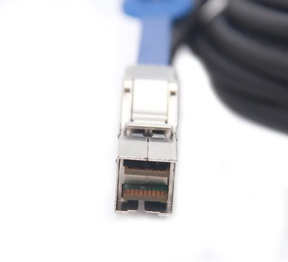 12G External Mini SAS HD SFF-8644 to SFF-8644 Cable, 3-m(10ft)