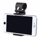 Автомобильный держатель для телефона на руль, универсальный, с зажимом для мобильный телефон, для Samsung, iPhone, Redmi, Xiaomi, Note 3, 4, 5, 6