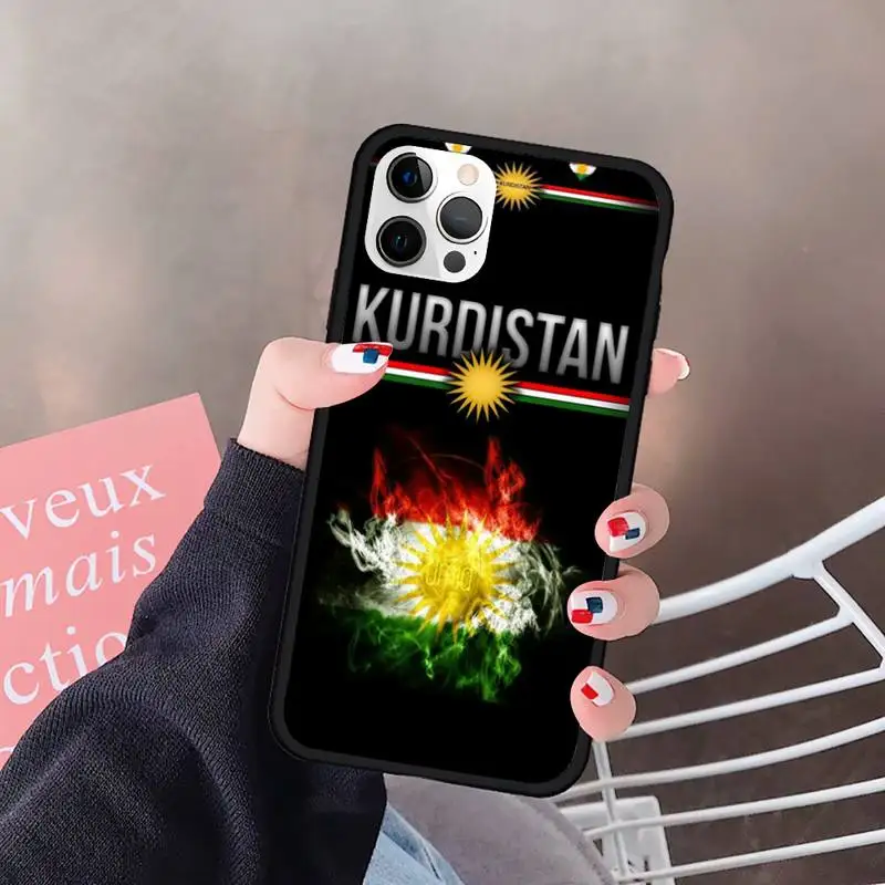 

Yazidis Flag Fashion Pattern High Quality Phone Case For Iphone Case 5 5S SE 6 6s 7 8 11 12 X Xs Xr Pro Plus Max Mini Cover
