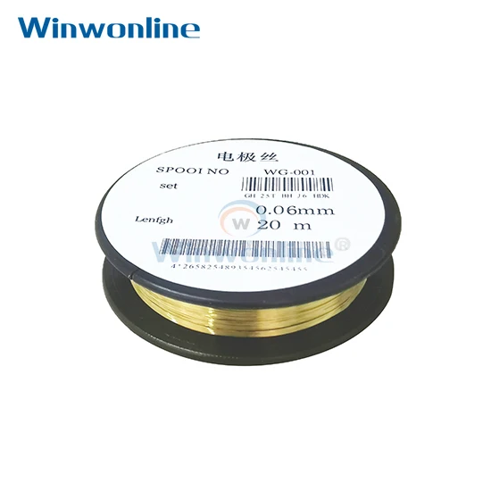 1Roll 0.1mm/0.08mm/0.06mm Electrode Wire 20Meters/Roll For copier Kyocera Canon Xerox Brother EPSON Ricoh Lexmark Fujitsu Dell - купить по