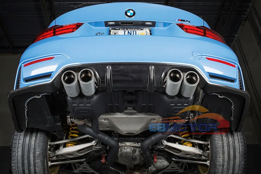 3K настоящее углеродное волокно 3D стиль задний диффузор для BMW F80 M3 F82 M4 2014UP B243 |