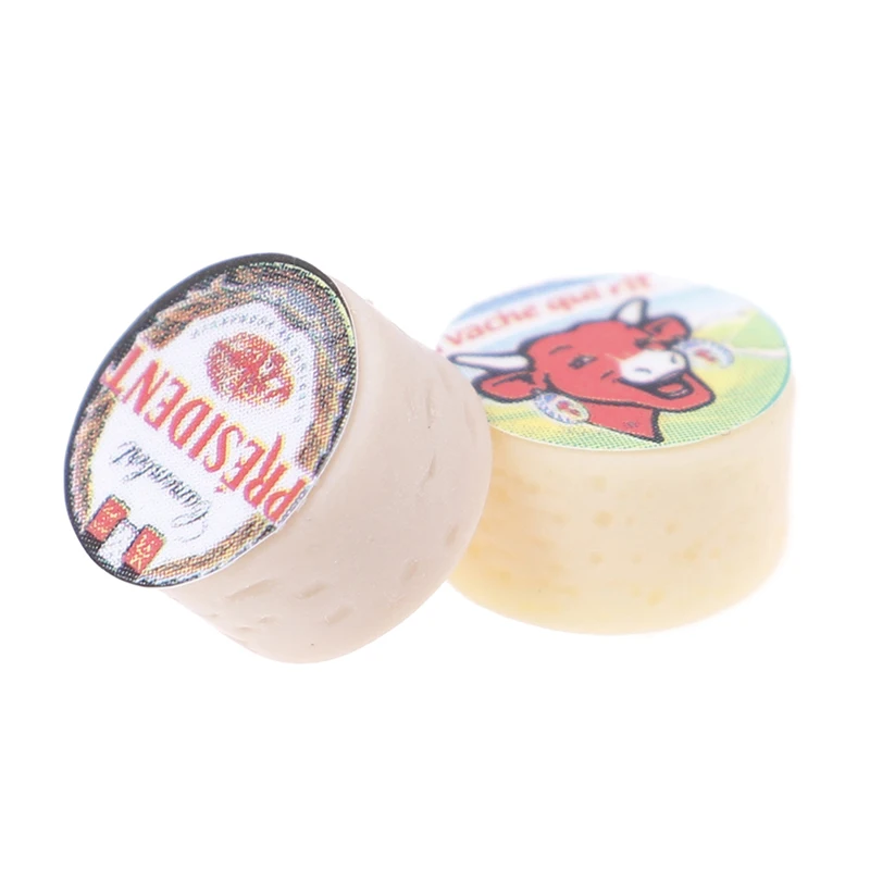 

3Pcs Simulation mini cheeses for 1:12 dollhouse kitchen food decoration