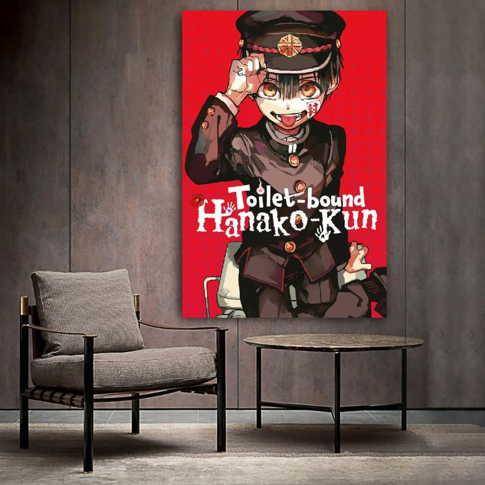 

Унитаз обвязанный Hanako Kun Vol 1 аниме плакат декоративной живописи холст стены искусство гостиной постеры спальня живопись