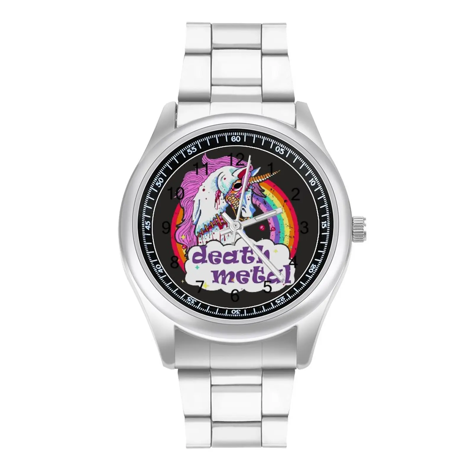 

Unicorn Quartz Watch Cheap Elastic Wrist Watch Stainless Boy Office Design Wristwatch