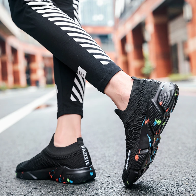

New 2021 Sneakers Flats Sport Footwear Men Women Couple Shoes New Fashion Lovers Shoes Casual Lightweight Shoes