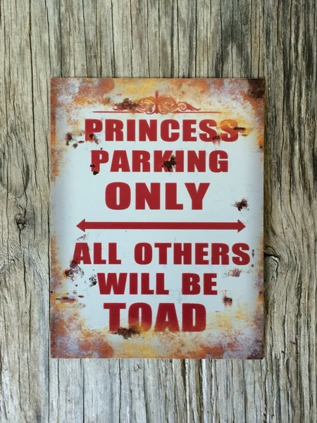 

Винтаж Стиль Оловянная металлическая табличка принцессы парковки знак Детская Wall Art на заказ жестяной знак Искусство с большим ассортимент...