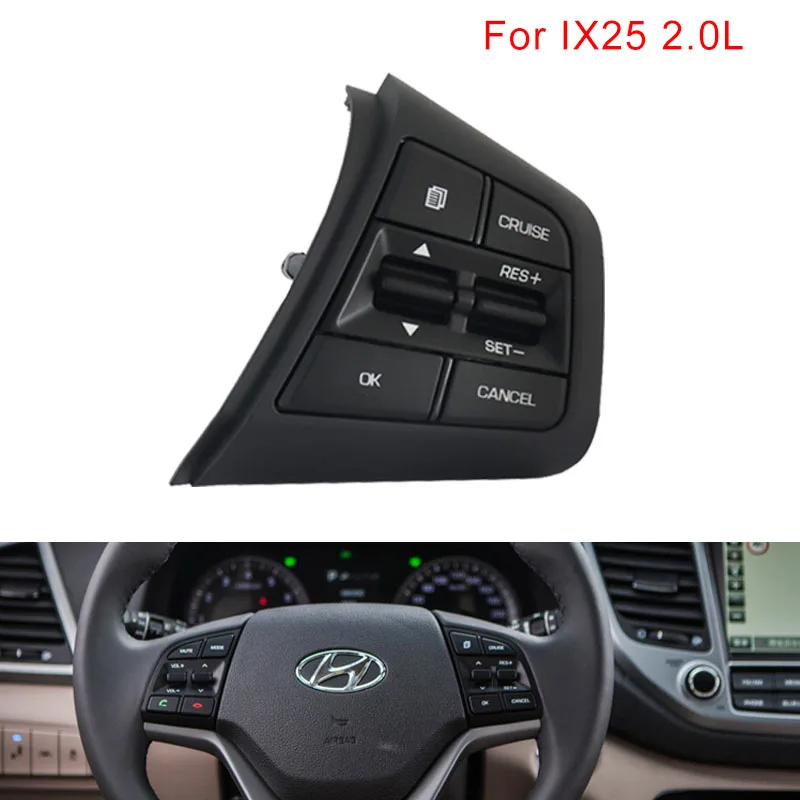 Новые автозапчасти для hyundai Creta Ix25 2.0L кнопки круизного контроля с правой стороны