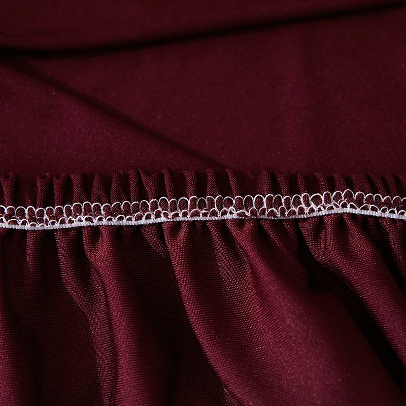 Одноцветный эластичный чехол для дивана кровати универсальные складывающиеся