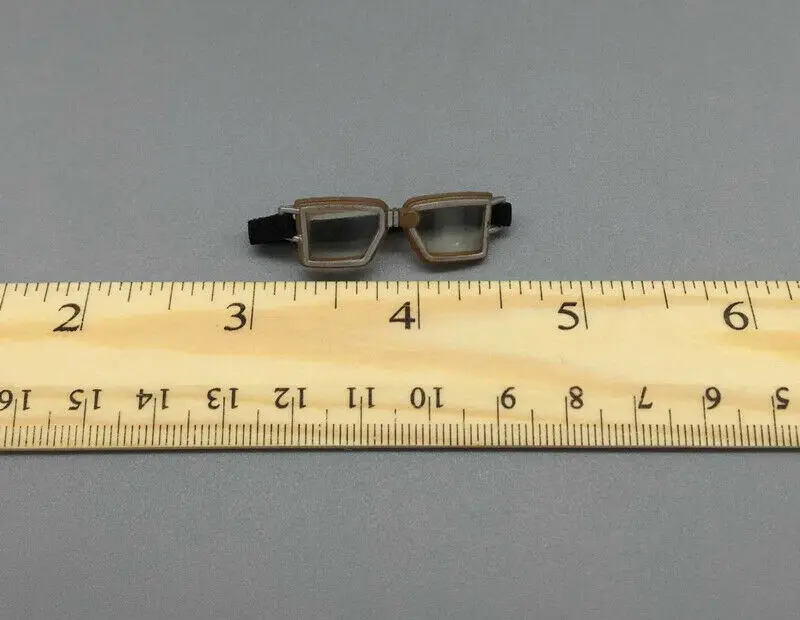 

1/6 scale WWII Pilot Goggles blinkers Model for 12" Action figure Toys