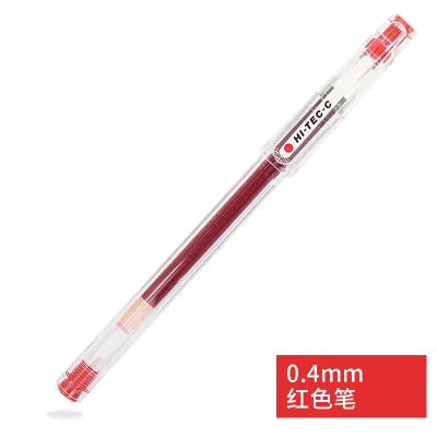 20C4 red 1 шт. пилот HI-TEC-C гелевая ручка BLLH-20C3 BLLH-20C4 BLLH-20C5 0,3 мм 0,4 мм 0,5 мм 0,25 мм финансовых ручка Япония письменные принадлежности - Цвет: 20C4 red