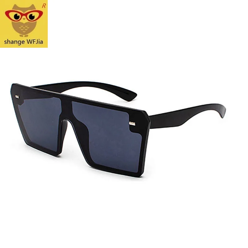 Очки солнцезащитные большие квадратные для мужчин и женщин роскошные модные