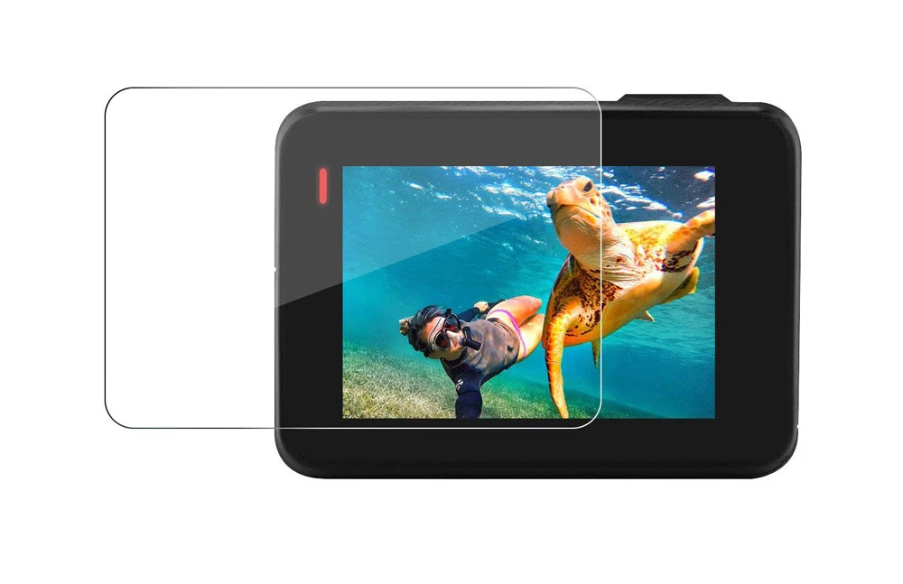 Защитная пленка из закаленного стекла для GoPro Hero 7 6 5 объектив+ ЖК-экран Защитная пленка для Go Pro Hero 7 серебристые и белые аксессуары