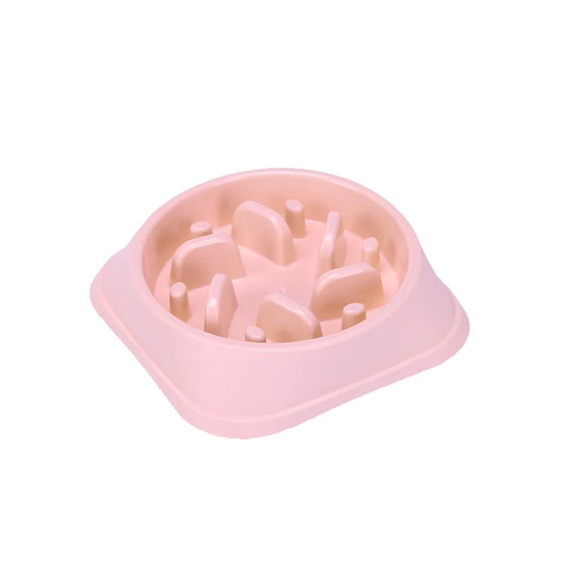 Миски для еды животных миска медленной кормушки собак кошек тренировок против