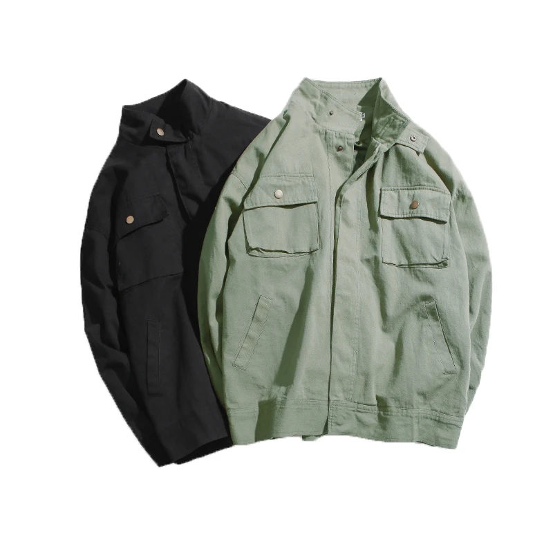 Мужская Chore рубашка куртка Карго карманы ветровка Vintagewear хлопковые топы|Мужские