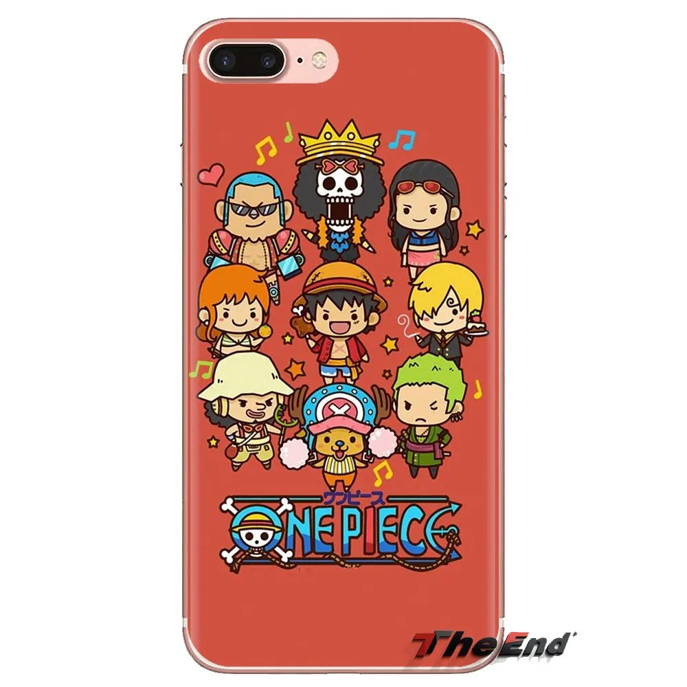 Силиконовый чехол для телефона Одна деталь Луффи Зоро с изображениями героев