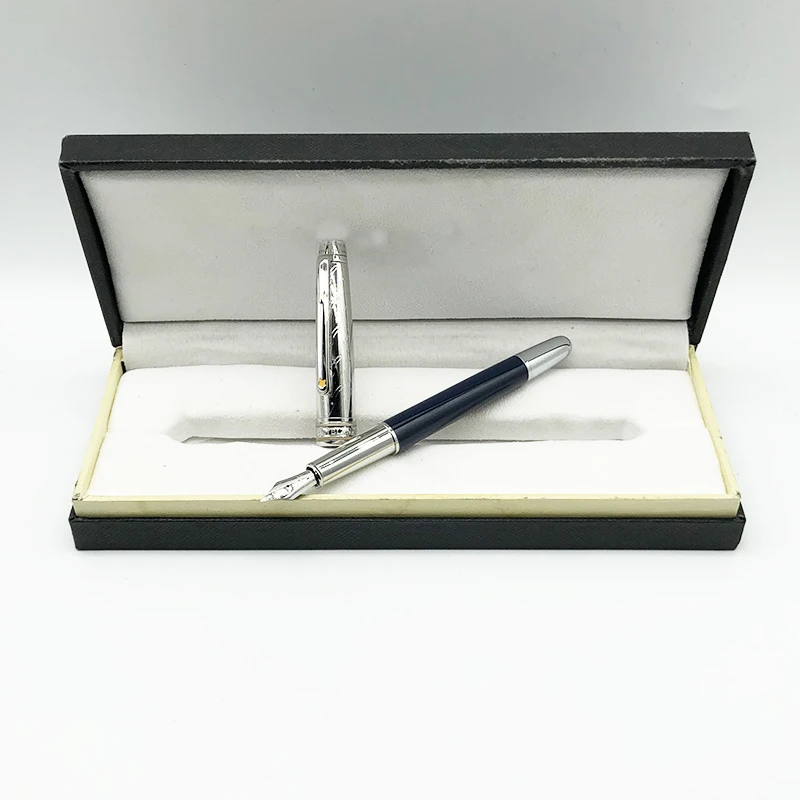 

blue Resin fountain pen ballpoint pen Little Fox gel pens korean stationery