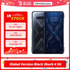 Глобальная версия Черная Акула 4 5G игровой телефон 6,67 дюймов Snapdragon 870 Octa Core 48MP тройной Камера BlackShark 4 мобильный телефон