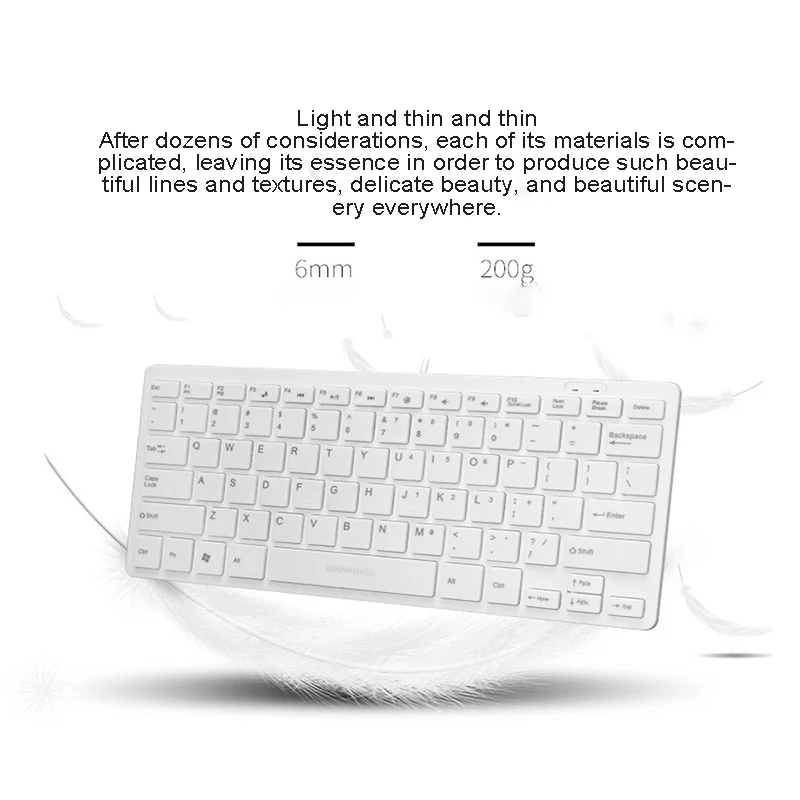 USB Проводная русская клавиатура черная мультимедийная 78 клавиш низкий уровень