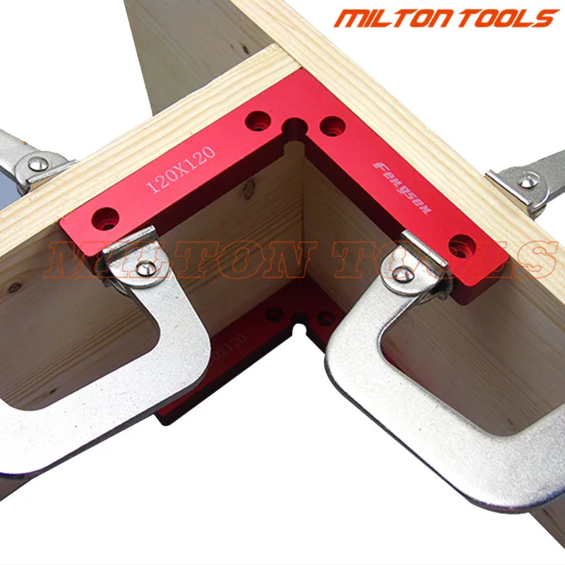 Регулируемая линейка для углового зажима деревообработки алюминиевые зажимы