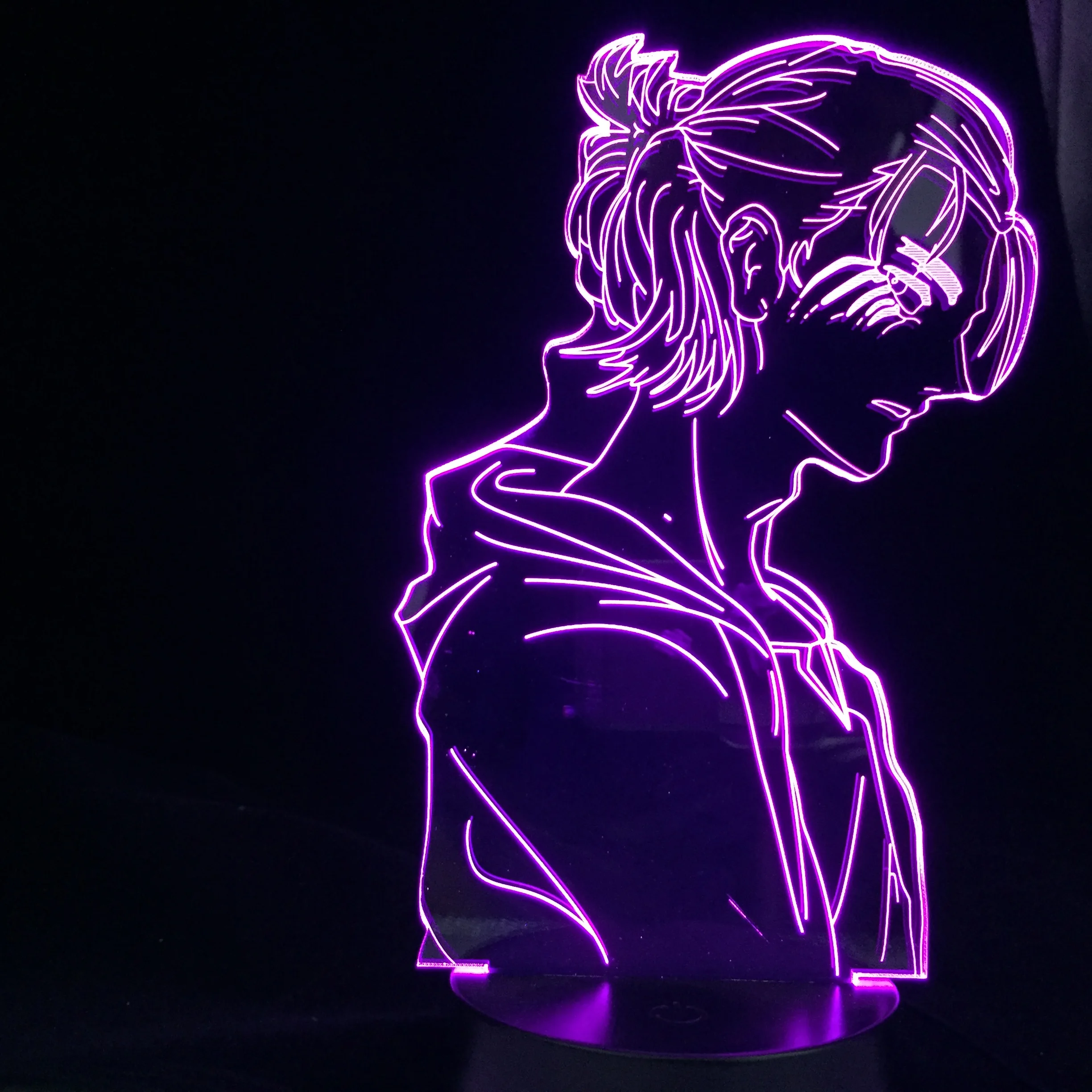 

Eren-serenity Attack on Titan Shingeki No Kyojin 3d LED Lamp Led Light Anime Decor Night Light Kids Birthday Gift Dropshipping
