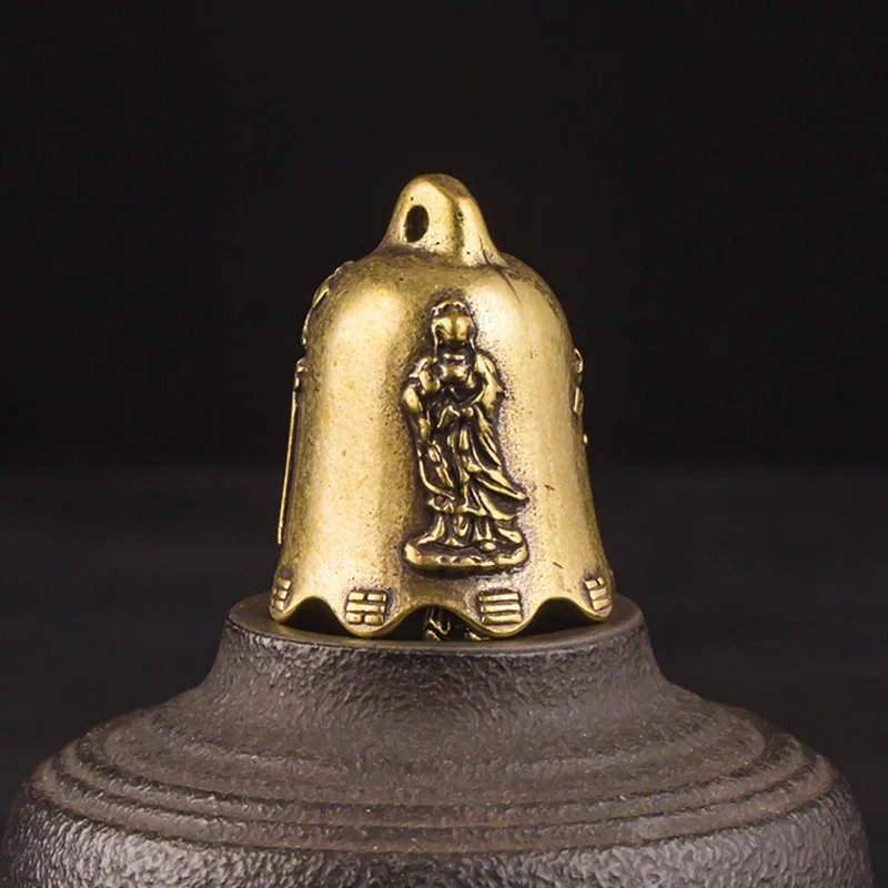 Ретро латунь Feng Shui колокольчик брелок кулон ювелирные изделия новый дизайн медь