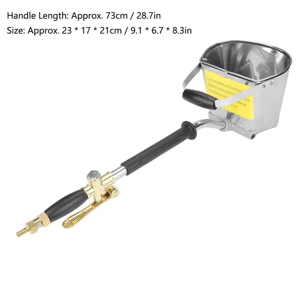 1 шт. Штукатурная лопатка распылитель пистолет для украшения дома 2019