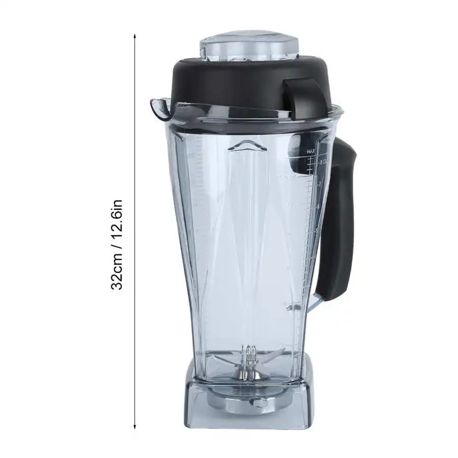 

2L 64oz Juicer Blender Pitcher Cup Lid Blade Parts Replacement Kit Fit For Vitamix