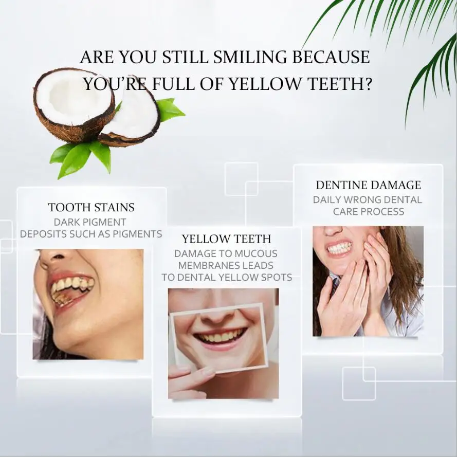 

Hot 100g Natural Bamboo Charcoal Activated Toothpaste With Coconut Whitening Cleanser Tooth Dental Tool Oral Hygiene Easy Safe