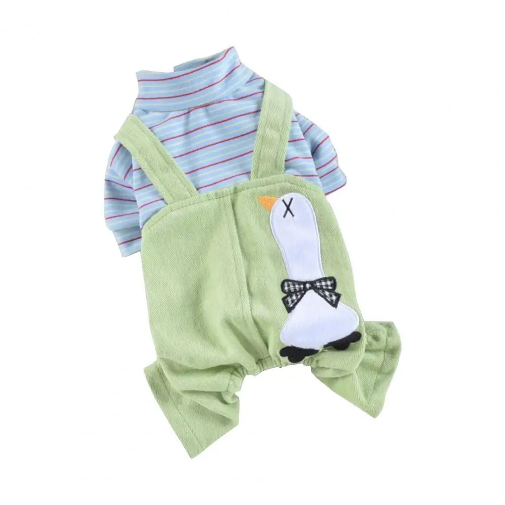 

Soft Puppy Clothes Comfortable Outfits Pet Jumpsuit Pet Warm Four-legged Clothes