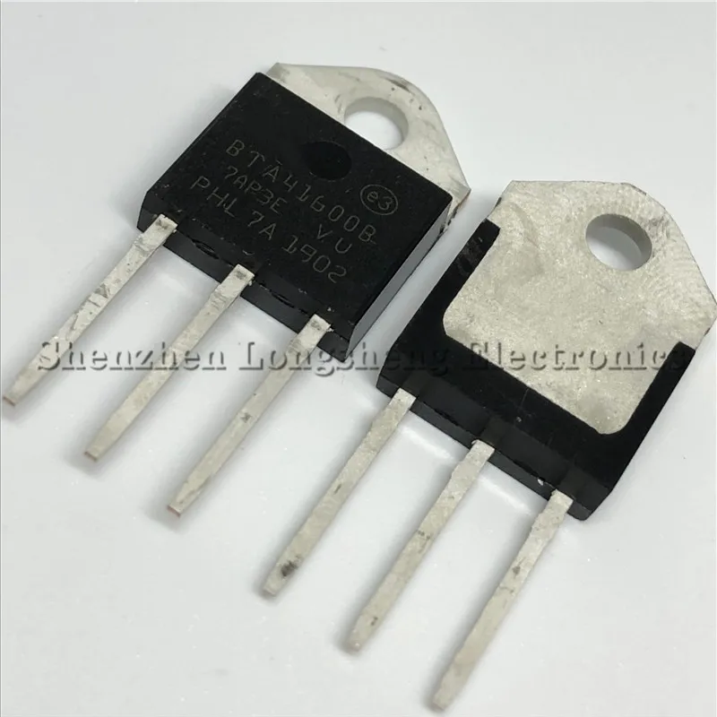 200 шт./лот BTA41-600B BTA41600B TO-3P 41A / 600V triac big chip | Электронные компоненты и принадлежности