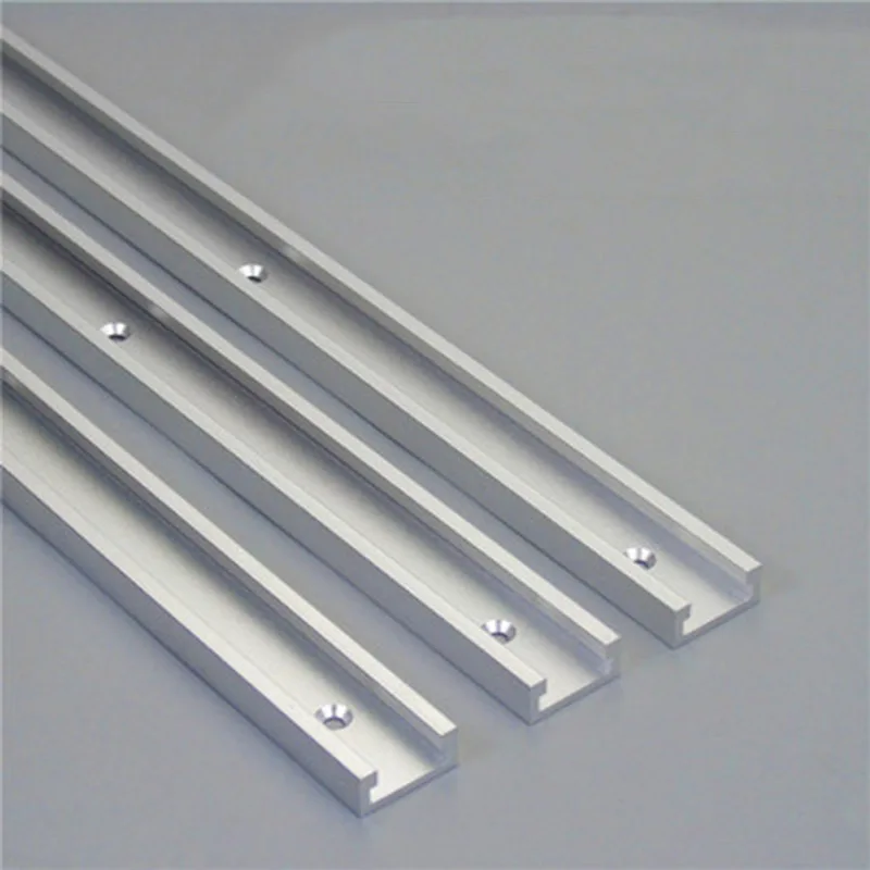 

600mm/24 Inch T-Slot T-Track Hold Channel Miter Track Wood Working Alloy Tool Portable Non-toxic