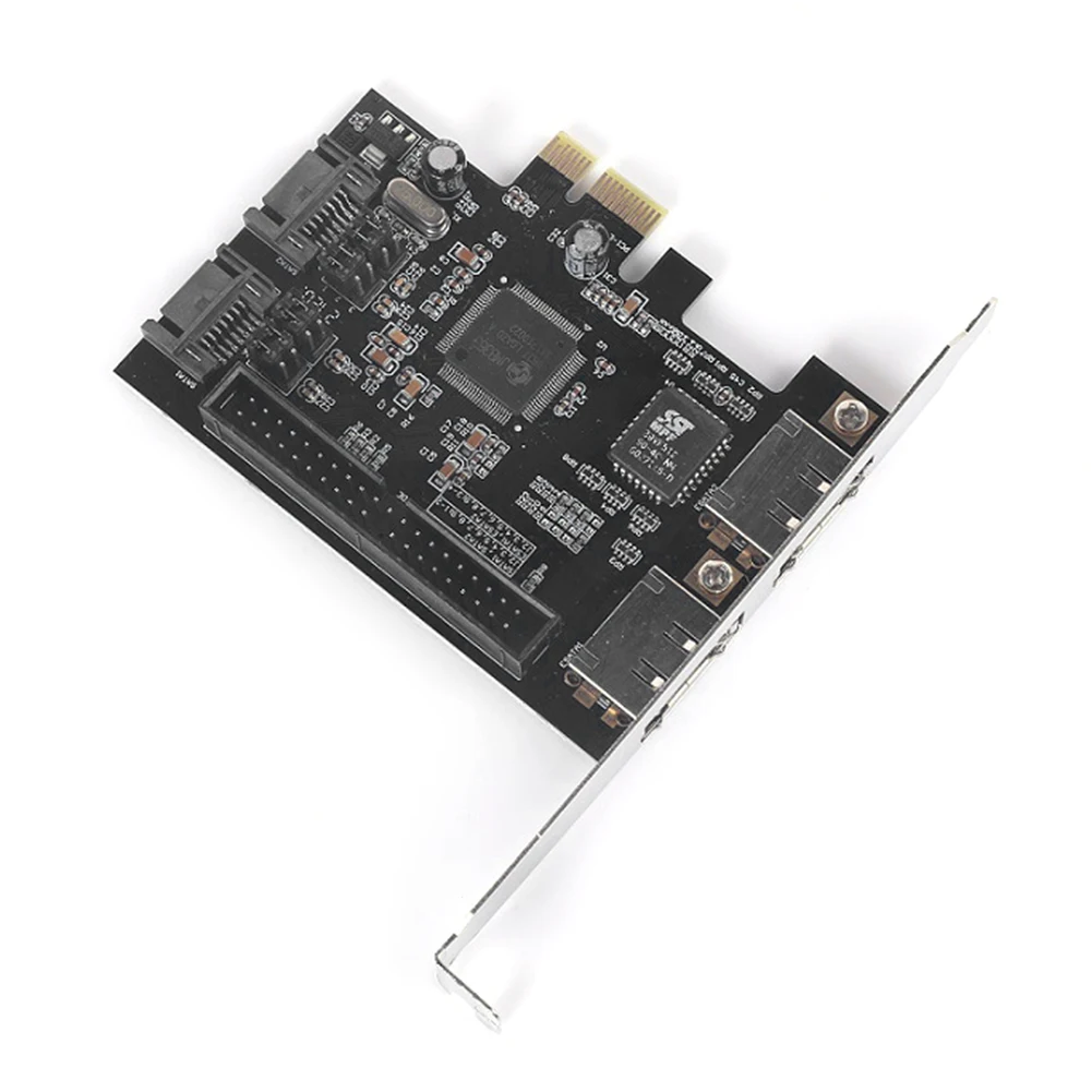 PCI Express Expansion Card JMB363 PCI-E PCIe to 2 Ports SATA IDE eSATA Adapter Converter RAID Controller Cards High Quality | Компьютеры и