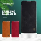 Для Samsung Galaxy A32 5G чехол Nillkin Qin Роскошные Бизнес Тонкий флип раскладный кожаный чехол-бумажник с отделением для карт для Samsung Galaxy A32 4G