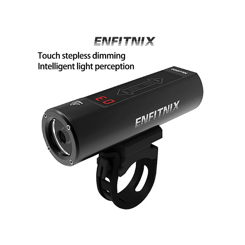 Enfitnix 600LM велосипедные смарт-фары для езды велосипедные фары на руле дорожный горный велосипед ночной фонарик для езды Navi600 - Цвет: Navi600