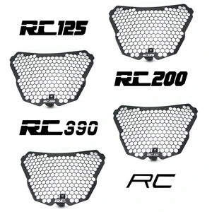 Motorcycle Front Headlight Grille Guard Cover Protector For RC125 RC200 RC390 RC 125 200 390 2014-2021 2016 2017 2018 2019 2020