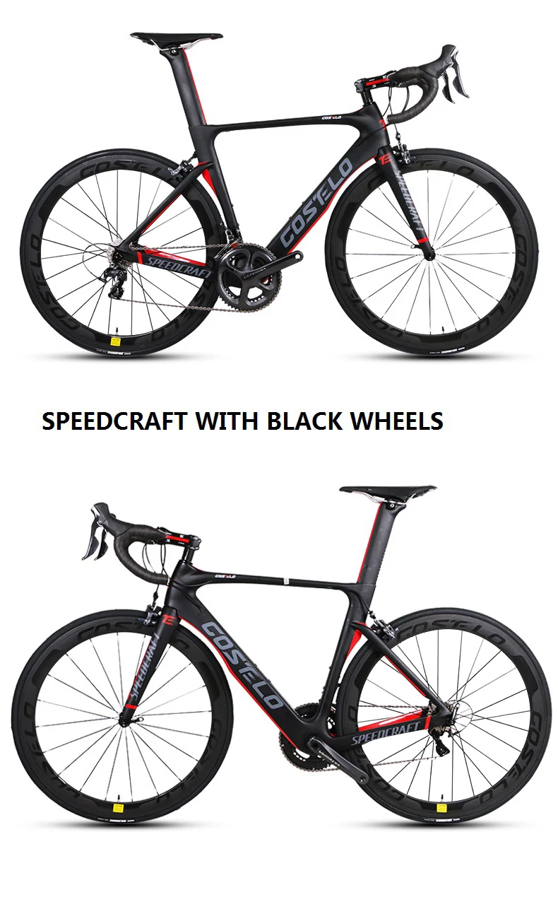 Costelo speedcraft полный велосипед углеродный дорожный bici completa рама для велосипеда