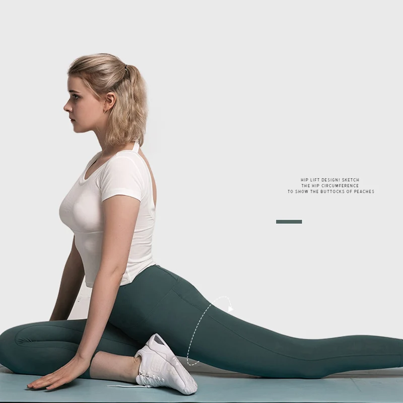 3/4 леггинсы для фитнеса женские штаны йоги тренажерного зала спортивные трико