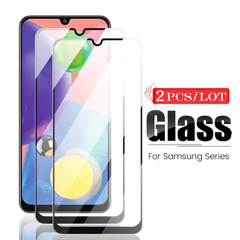 

Защитное стекло для Samsung Galaxy A10, A20, A30, A40, A50, A70, A30S, A40S, A50S, A20S, A20e, A70S, 2 шт.