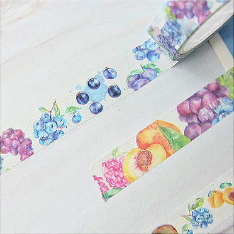 2019 Новый Прекрасный лента Washi 15 мм * 7 м японская бумага маскирующая клейкая