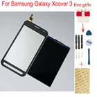 Сенсорный экран для Samsung Galaxy Xcover 3, SM-G388F дюйма, G388, G388F, дигитайзер, стекло, сенсор + ЖК-дисплей, панель, модуль, монитор