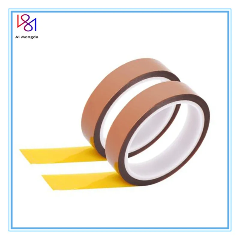 Запчасти для 3D принтера термостойкая лента специальная из полиимида клейкая