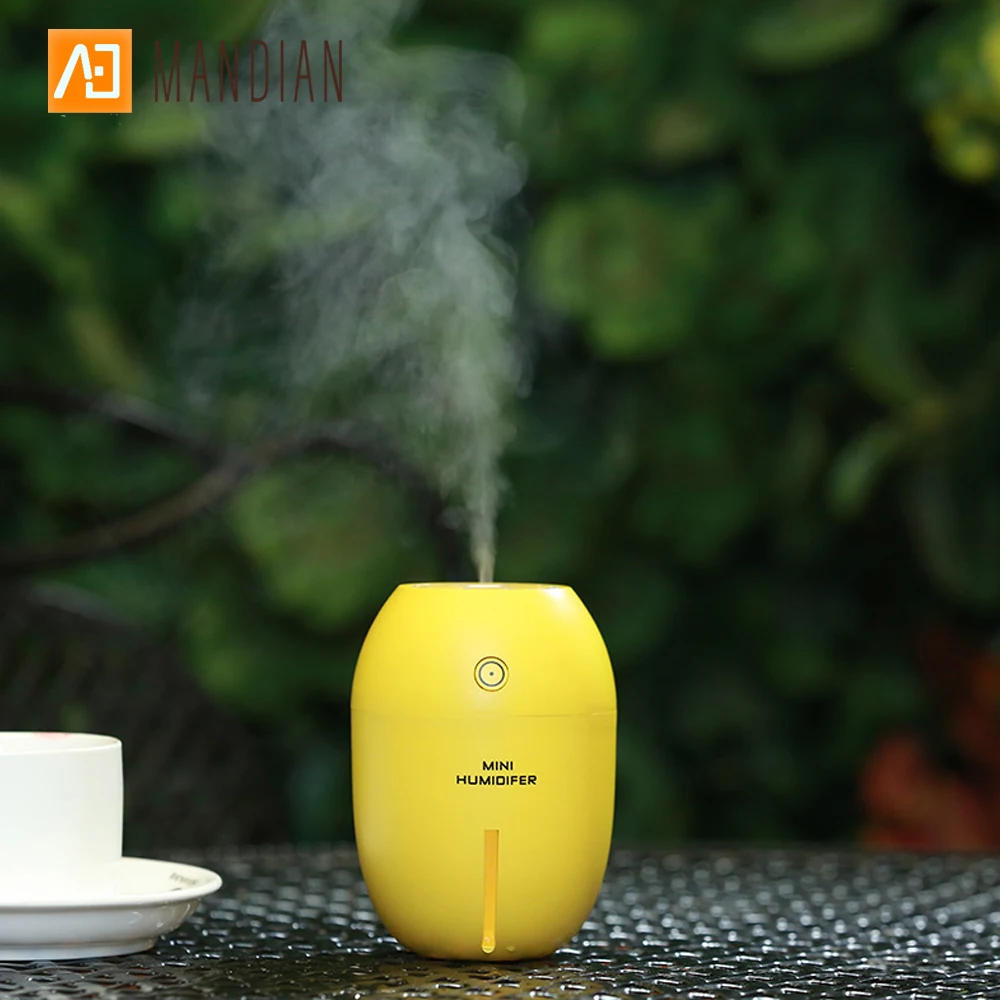 Офисный Ультразвуковой USB увлажнитель портативный мини ночсветильник 180