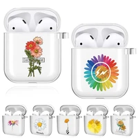 soft silicone cases for apple airpods 2nd generationairpods 1st generation clear cartoon pattern silicone case