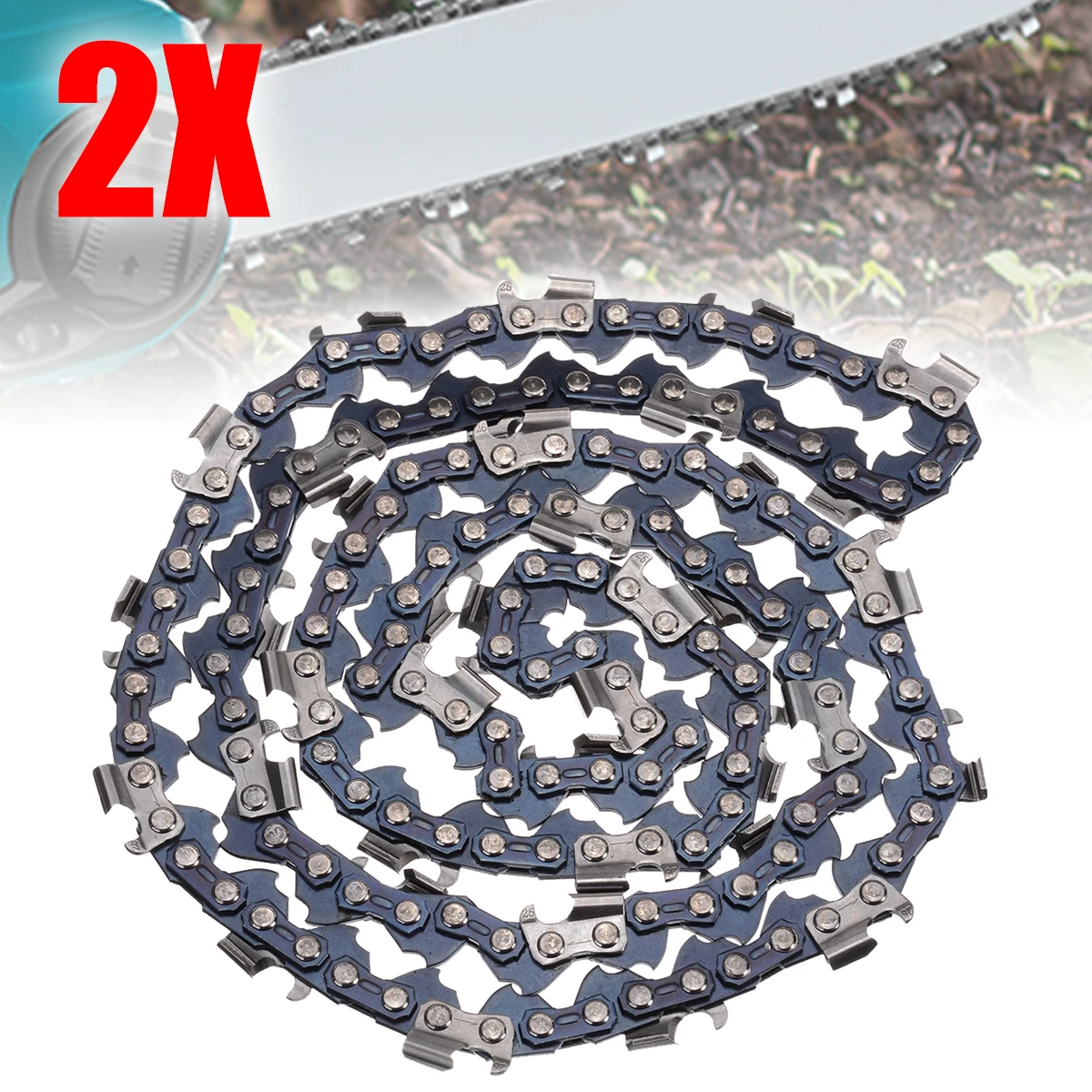 2 шт. бензопила 20 '❶ привод с заменой звеньев мельница разрывная цепь для