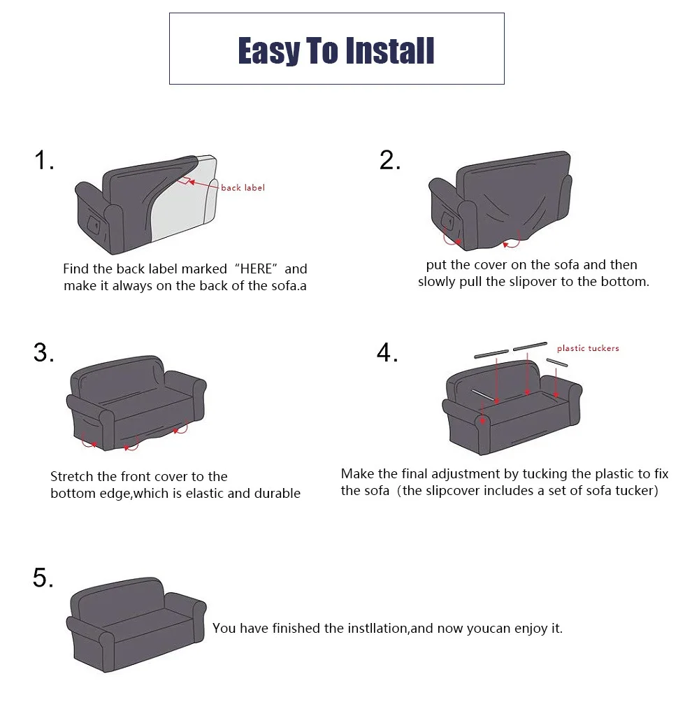 

Geometry Plaid Sofa Cover Simple Milk Silk Style Slipcovers Stretch Sofa Covers for Living Room Elastic Couch 1/2/3/4-seater