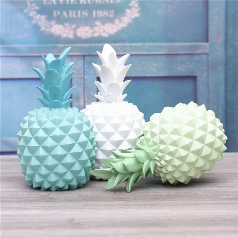 Керамическое желтое Storageamporganization украшение ананас для дома Голубое озеро