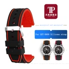 Ремешок для мужских часов, выпуклый Силиконовый браслет с сердечком из стали для Casio G-SHOCKDPYDHR