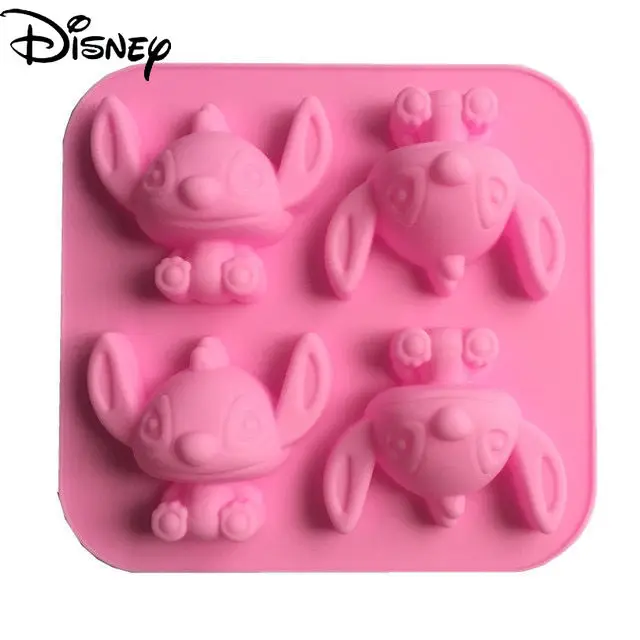 

Disney Cartoon Silicone Diy Baking Chocolate Mold Fondant Liquid Silicone Mold Handmade Soap Cute Mold